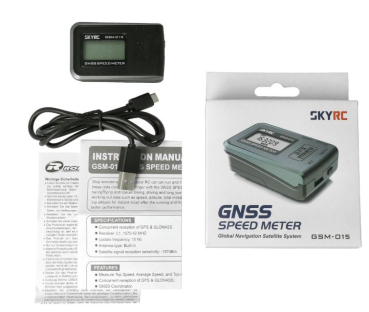 SkyRC GPS Geschwindigkeits Messgerät