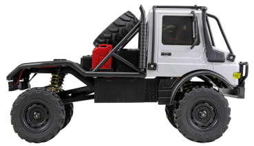 Preview: Mercedes-Benz Unimog U4000 Scale Crawler 4WD 1:18 RTR grau