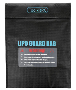 Lipo Safe Bag L 230x300mm Schwarz