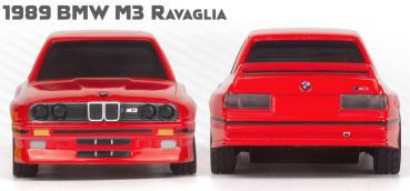 Preview: HPI Racing nano-TTR 1989 BMW M3 E30 Ravaglia - Red 1:64 RTR