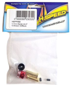 Preview: Stecker 5mm mit LP Kühlkörper / Griffstück H-SPEED