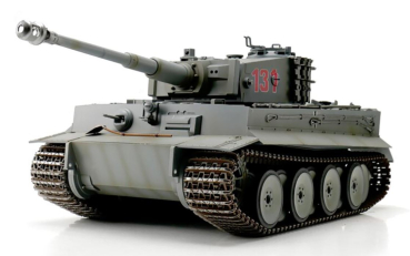 1/16 RC Tiger I grau IR - Panzergrau
