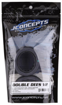 Preview: Double Dees V2 2.2 Reifen hinten supersoft/grün (2) JConcepts 1/10 Buggy 2WD & 4WD