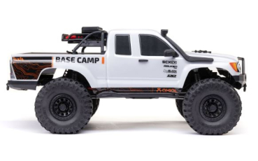 Preview: Axial 1/10 SCX10 III Base Camp 4X4 RTR Brushed Rock Crawler, White