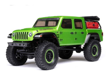 Axial 1/24 SCX24 Jeep JT Gladiator 4X4 RTR Brushed Rock Crawler (Battery & Charger Included), Green