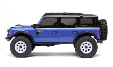 Preview: Axial 1/30 SCX30 Ford Bronco 4X4 RTR Brushed Rock Crawler (Battery & Charger Included), Blue