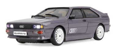 Audi quattro 1980 Onroad/Drift mit Gyro 4WD 1:28 RTR grafitgrau