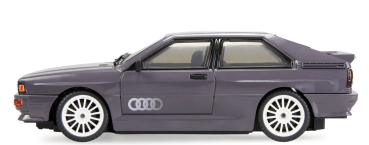 Preview: Audi quattro 1980 Onroad/Drift mit Gyro 4WD 1:28 RTR grafitgrau
