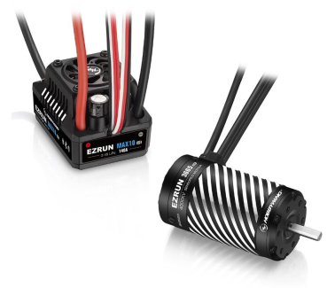 Hobbywing Ezrun MAX10 G2S 140A Combo mit 3665SD-4000kV-G3