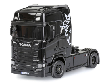 Preview: Mini-Scania 730 S mit Kofferauflieger proportional 4WD 1:64 RTR