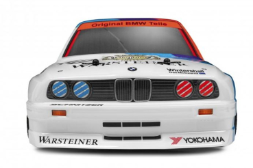 Preview: BMW E30 Warsteiner Printed Body (200mm) 1/10 lackiert