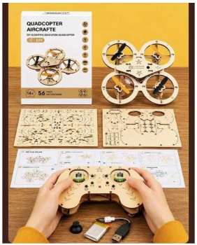 Mini Drone DIY (Lasercut Kit) Bausatz komplett