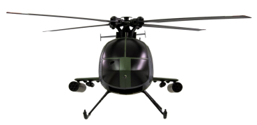Preview: Hughes MD500 Helikopter Militär 4-Kanal 6G RTF grau