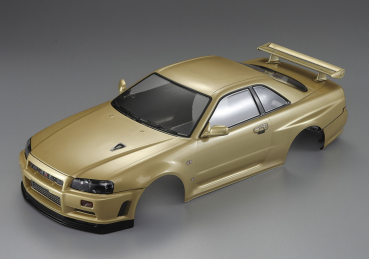 Killerbody Nissan Skyline R34 Karosserie Champagner Gold 195mm RTU