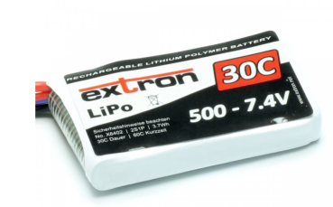 LiPo Akku Extron X2 500 - 7,4V (30C | 60C)