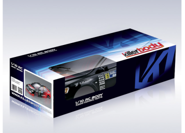 Preview: Killerbody Mitsubishi Lancer Evo X Karosserie Rally-Racing 190mm RTU