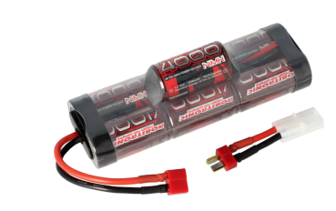 NiMH Akku 4000mAh 8,4V Hump Pack T-Stecker & Tamiya