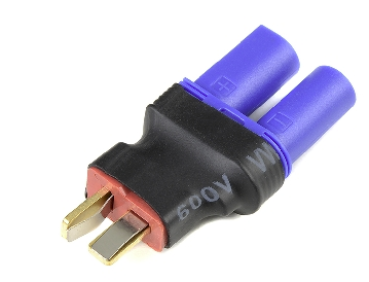 Preview: G-Force RC - Power Adapter-Stecker - Deans Buchse = EC-5 Buchse - 1 St