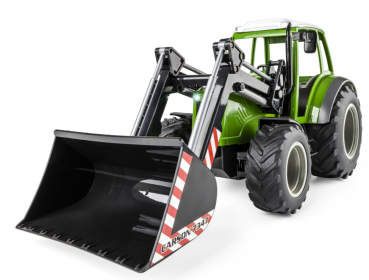 Preview: 1:16 RC Traktor m. Frontlader 2.4G 100%