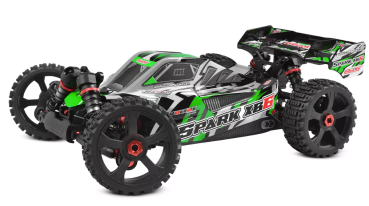 Team Corally - SPARK XB-6 - RTR - Green - Brushless Power 6S