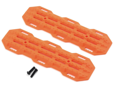 Traxxas Traction Boards und Montage Hardware orange / Sandblech