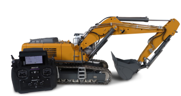 Preview: HYDRAULIK VOLLMETALL BAGGER G308H 1:13,5 RTR