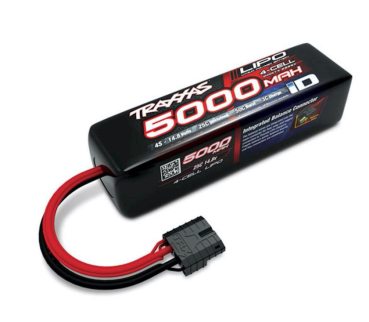 Traxxas LIPO 5000mAh 14.8V 4 Zellen 25C mit Traxxas iD Stecker