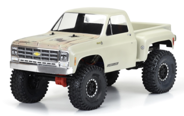 PRO-LINE 1978 CHEVY K-10 KARO KLAR (CAB & BED) FÜR 12.3 (313MM) RADSTAND SCALE CRAWLER