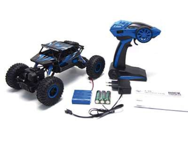 Preview: Conqueror "Blue" 4WD RTR 1:18 Rock Crawler