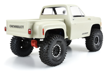 Preview: PRO-LINE 1978 CHEVY K-10 KARO KLAR (CAB & BED) FÜR 12.3 (313MM) RADSTAND SCALE CRAWLER