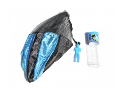 Preview: Fallschirmspringer Konrad Orange, Gelb, Blau oder Pink 1Stk.