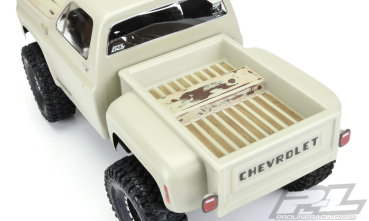 Preview: PRO-LINE 1978 CHEVY K-10 KARO KLAR (CAB & BED) FÜR 12.3 (313MM) RADSTAND SCALE CRAWLER