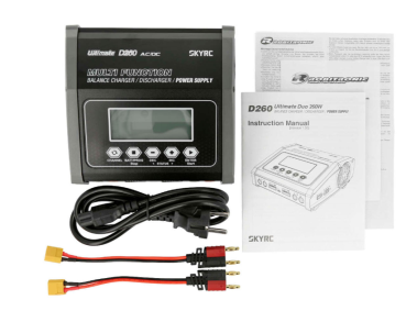 Preview: SkyRC D260 AC/DC Ladegerät LiPo 1-6s 14A 260W DUO