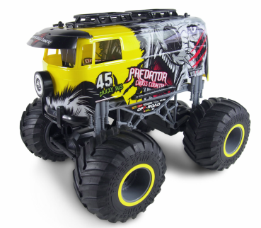 CRAZY BUS MONSTER TRUCK 1:16 RTR GELB