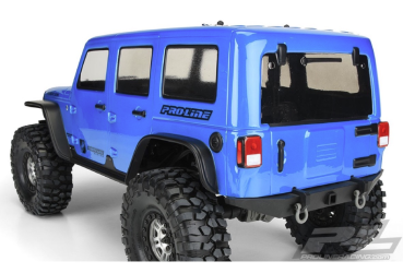Preview: PRO-LINE JEEP WRANGLER UNLIMITED RUBICON KARO (KLAR) FÜR TRAXXAS TRX-4 - 325MM RADSTAND