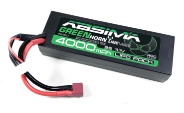 Greenhorn Vol.2 LOW PROFILE LiPo 11.1V-40C 4000 HC (T-Plug)