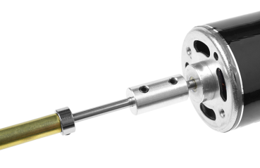 Alu Kupplung 5/4mm Welle