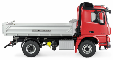 Preview: MERCEDES-BENZ AROCS 4X4 HYDRAULIK MULDENKIPPER PRO 1:14 RTR ROT