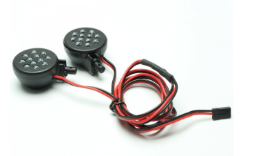 Preview: LED Truck Scheinwerfer 2er | 36mm | 4.8 .. 6V