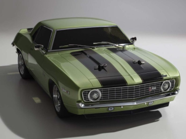 Preview: Kyosho FAZER MK2 Chevy Camaro Z28 1969 Frostgrün 1:10 Fertigset