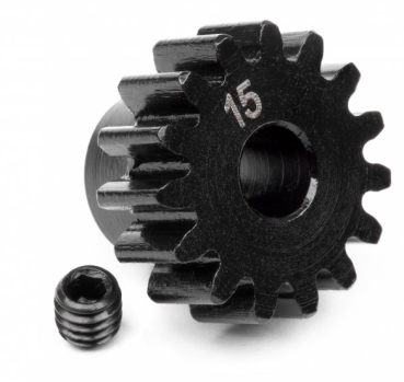 PINION GEAR 15 TOOTH (1M / 5mm SHAFT)