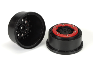 Preview: ProLine F-11 2.2/3.0 Bead-Loc rot/schwarz Felge ProTrac Susp.