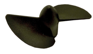 RO-NAVY Schiffsschraube 2-Blatt 39mm M4 linkslaufend