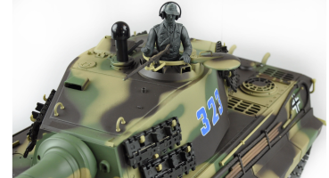 Preview: KÖNIGSTIGER HENSCHELTURM 1:16 PROFESSIONAL LINE IR/BB