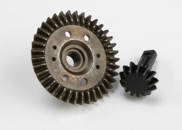 Diff-Ritzel + Tellerrad Revo, Hoss, Rustler 4x4