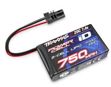 Traxxas LIPO Akku 750mAh 7.4V 2 Zellen 20C TRX-4M