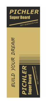 Preview: Super Board Schaum Platte 1000 x 300 x 3 mm (VE=1St.)