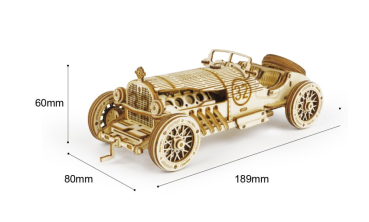 Grand Prix Car (Lasercut Holzbausatz)