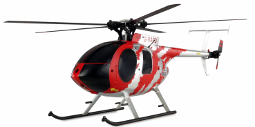 AFX MD500E ZIVIL BRUSHLESS 4-KANAL 325MM HELIKOPTER 6G RTF ROT/SILBER