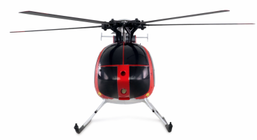 Preview: AFX MD500E ZIVIL BRUSHLESS 4-KANAL 325MM HELIKOPTER 6G RTF ROT/SILBER